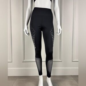 Nike Black and Gray Women’s Dri-Fit Pants